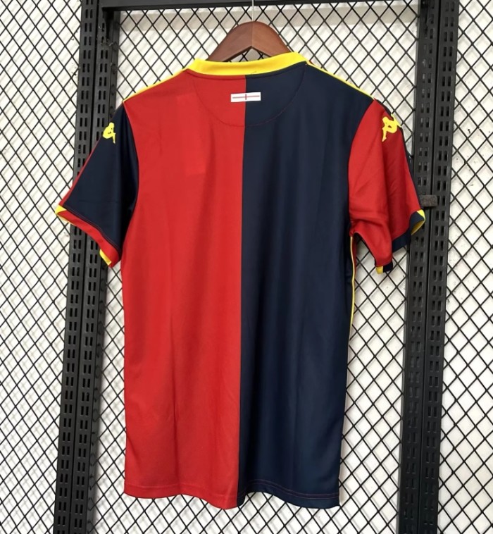Genoa Cricke Home Man Jersey 2025-26