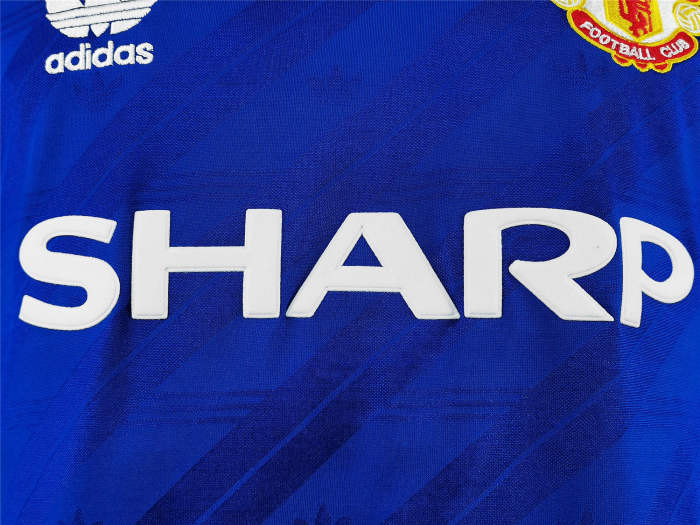 Manchester United Third Long Sleeve Retro Jersey 1986/87