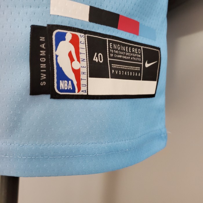 Victor Oladipo Miami Heat Swingman Jersey Pink Blue