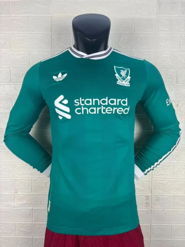 Liverpool Third Player Long Sleeve Jersey 25/26