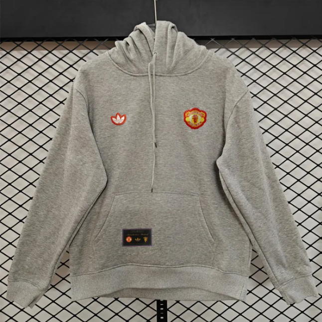 Manchester United Hoodie Sweatshirt Training Jersey 25/26 (Multiple colors)