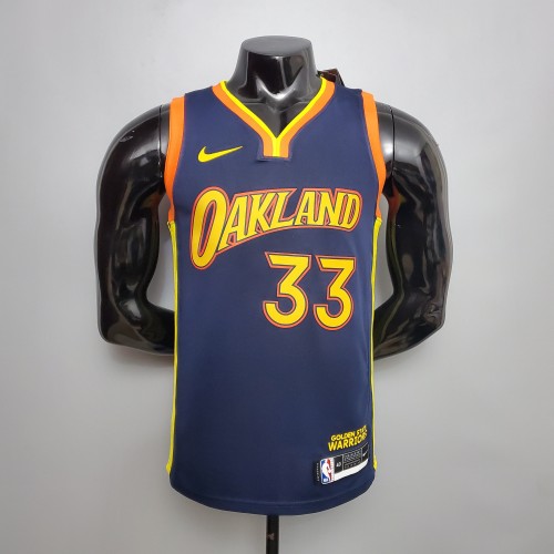 James Wiseman Golden State Warriors City Edition Swingman Jersey Royal Blue