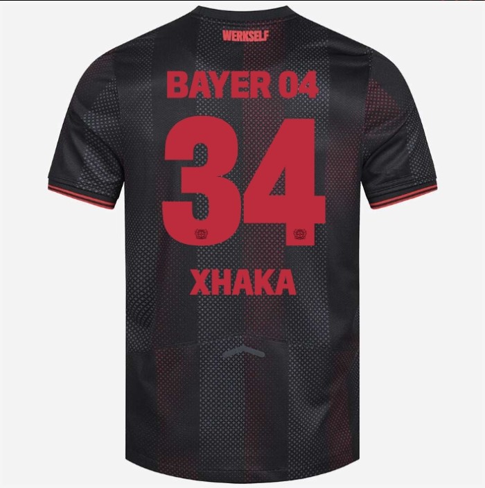 Bayer Leverkusen Home Man Player Jersey 25/26