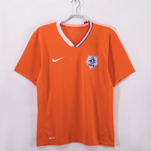 Netherlands Home Retro Jersey 2008