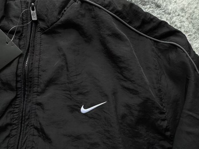 Nike two-color reflective collar coat windbreaker jacket coat!