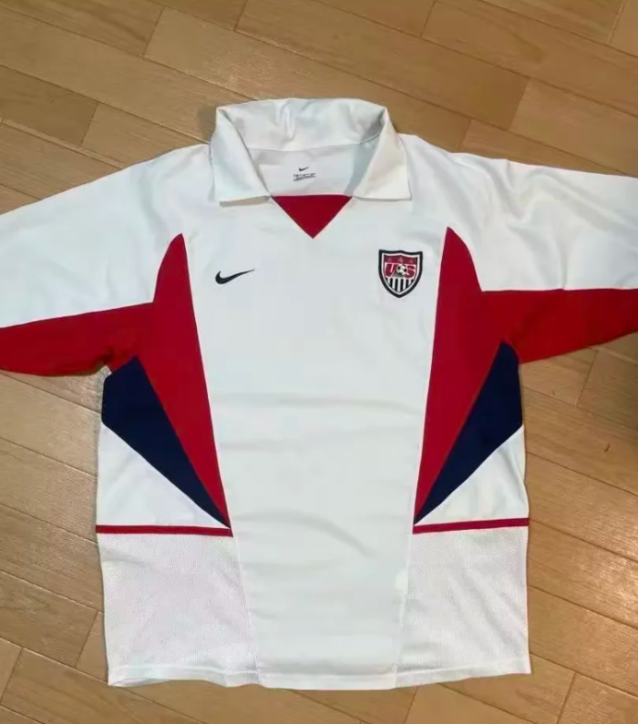 2002 USA World Cup Home Retro Jersey - USMNT Iconic Vintage Soccer Shirt