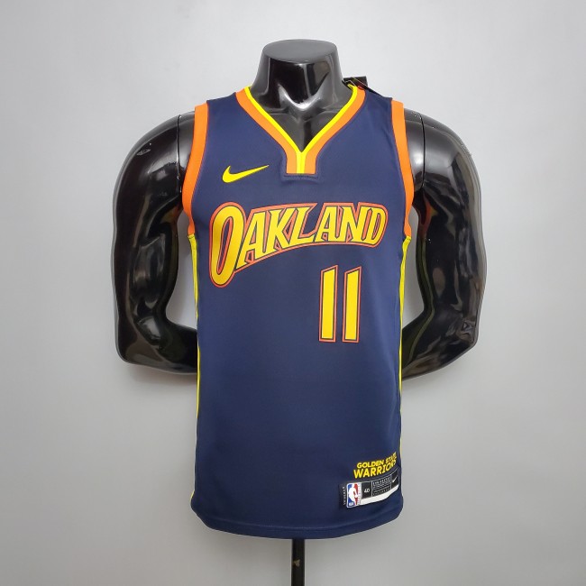 Klay Thompson Golden State Warriors City Edition Swingman Jersey Royal Blue