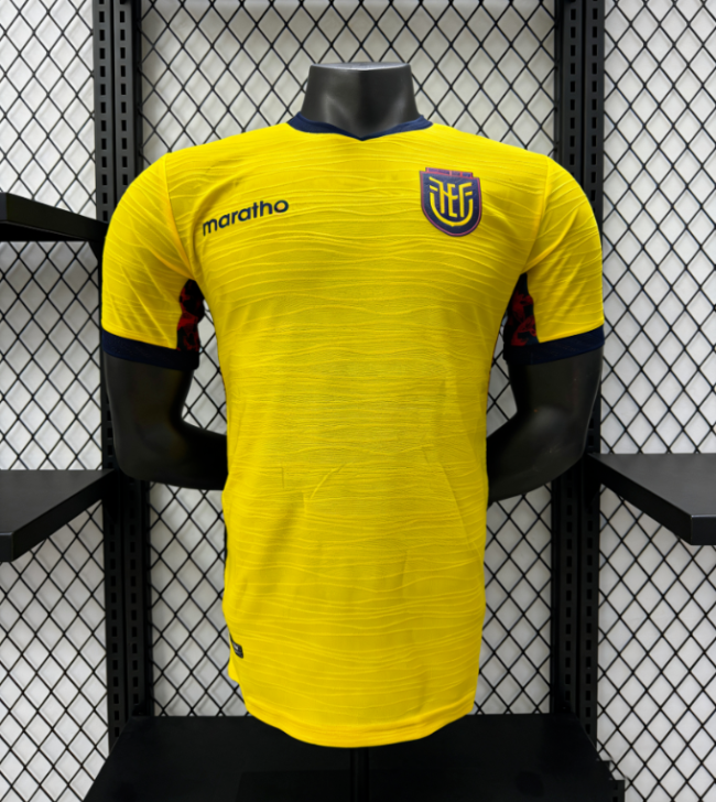 Ecuador 2026 World Cup Home Player Version Man Jersey