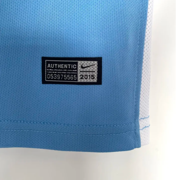 Manchester City Home Retro Jersey 2015/16