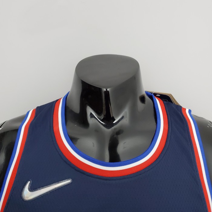 James Harden Philadelphia 76ers 2021/22 Swingman Jersey Royal Blue