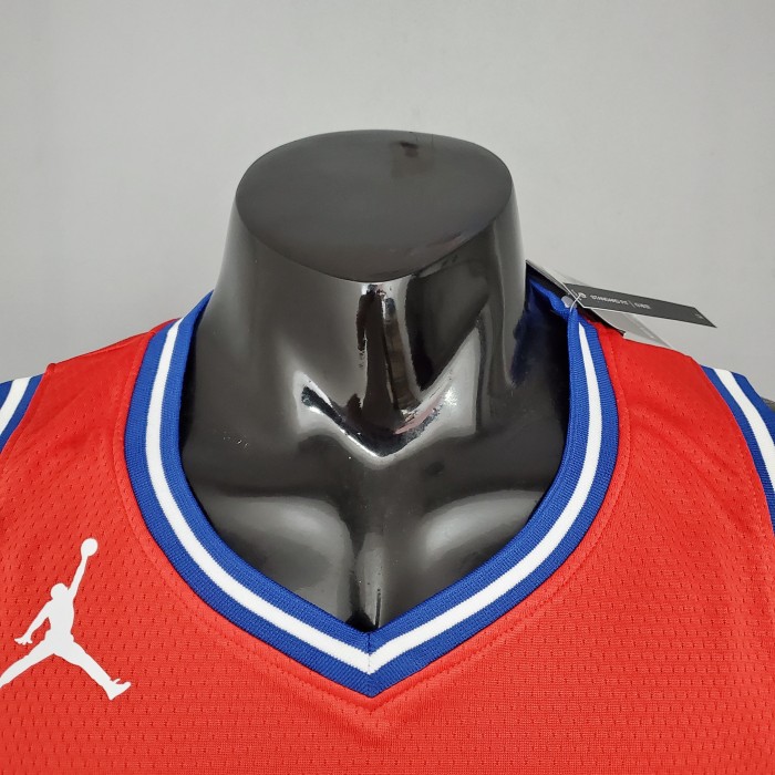 Joel Embiid Philadelphia 76ers Swingman Jersey Red