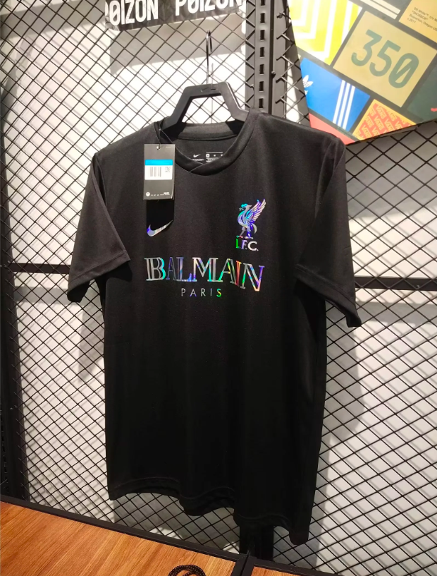 2024-2025 Liverpool Special Edition Men's T-Shirt Short Sleeve Football Jersey Summer Sportswear Training Wear