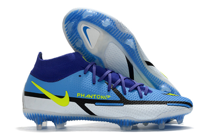 Nike Phantom GT2 Elite FG Motivation Pack High Blue For Mens Soccer Cleats