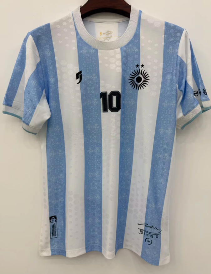 Argentine Diego Maradona Special Commemorative Edition Jersey