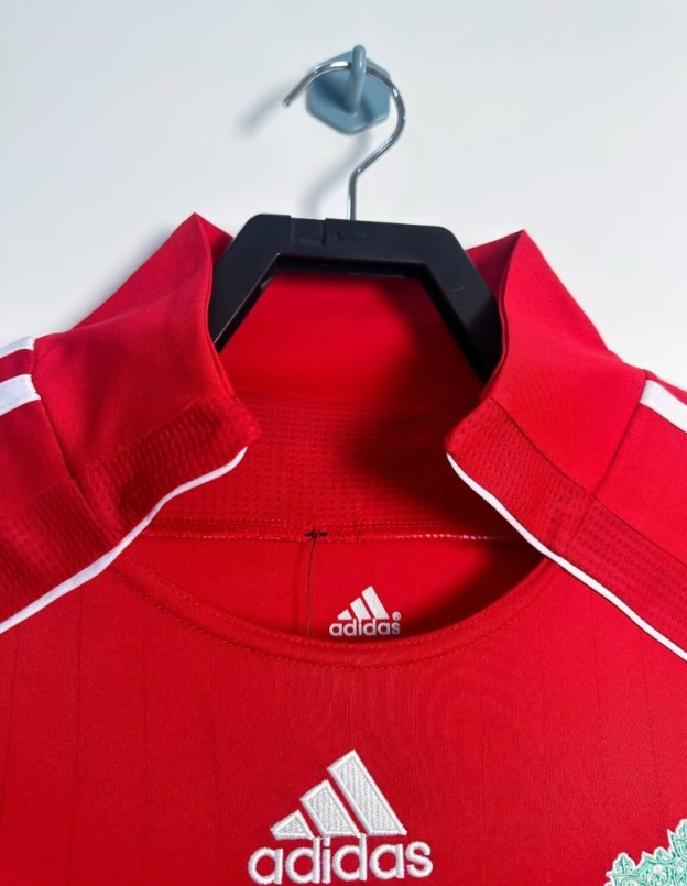 Liverpool Home Retro long sleeve Jersey 06/08