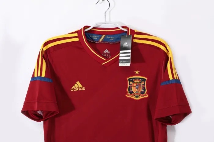 Spain Home Retro Jersey 2012