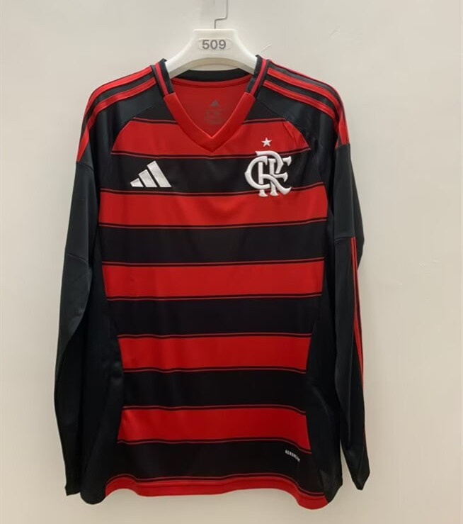 Flamengo Home Long Sleeve Man Jersey 25/26