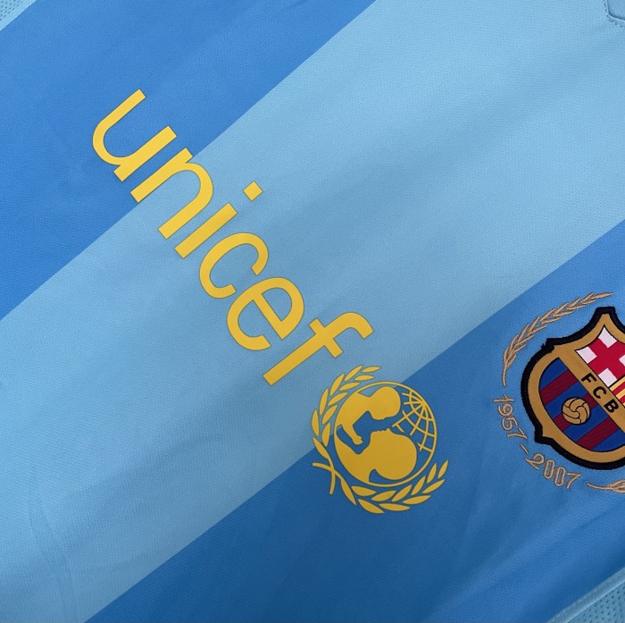 Barcelona Away Retro Jersey 2007/08