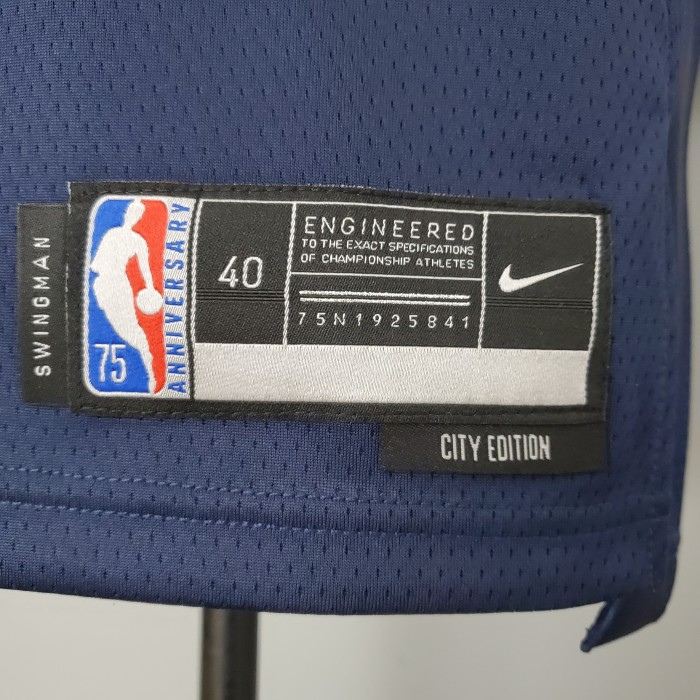 Joel Embiid Philadelphia 76ers 2021/22 Swingman Jersey Royal Blue