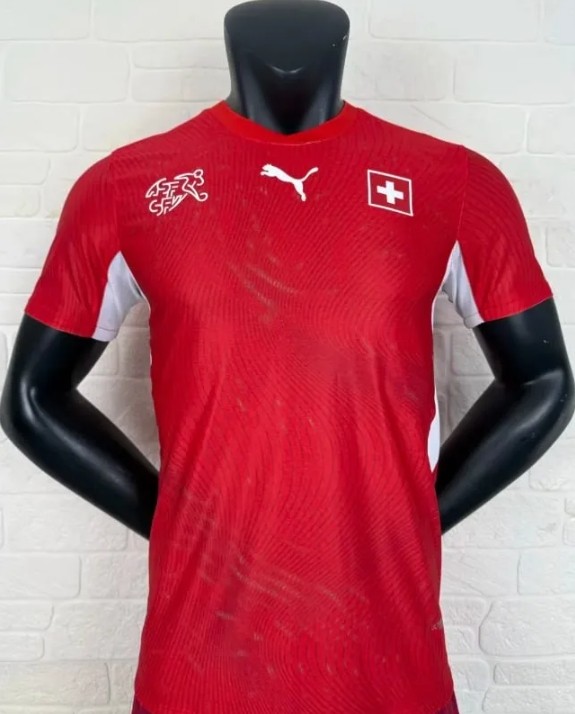 Switzerland 2026 World Cup Home Player Man Jersey