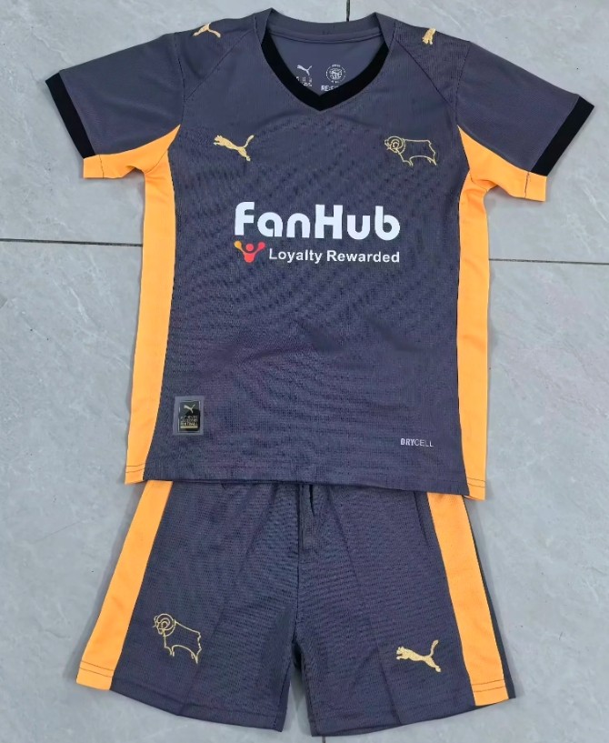 Derby County Away Kids Suit 25/26