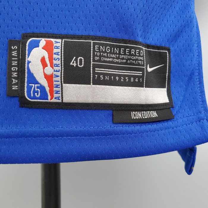 Kawhi Leonard LA Clippers 75th Anniversary Swingman Jersey Blue