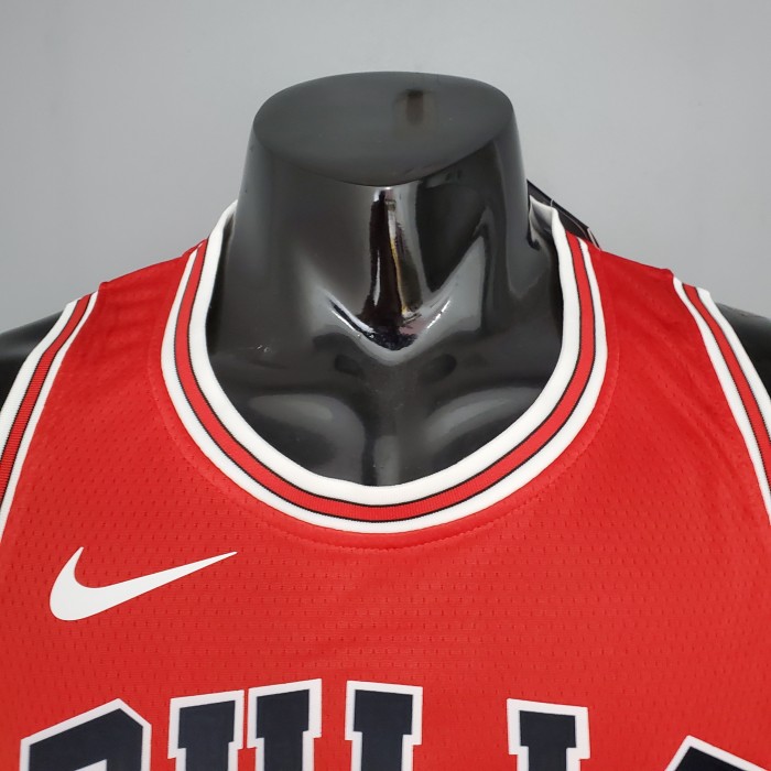 Lonzo Ball Chicago Bulls Swingman Jersey Red