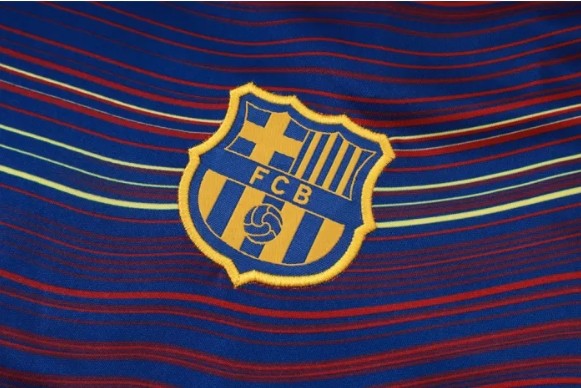Barcelona Training Short Sleeve Jersey 25/26
