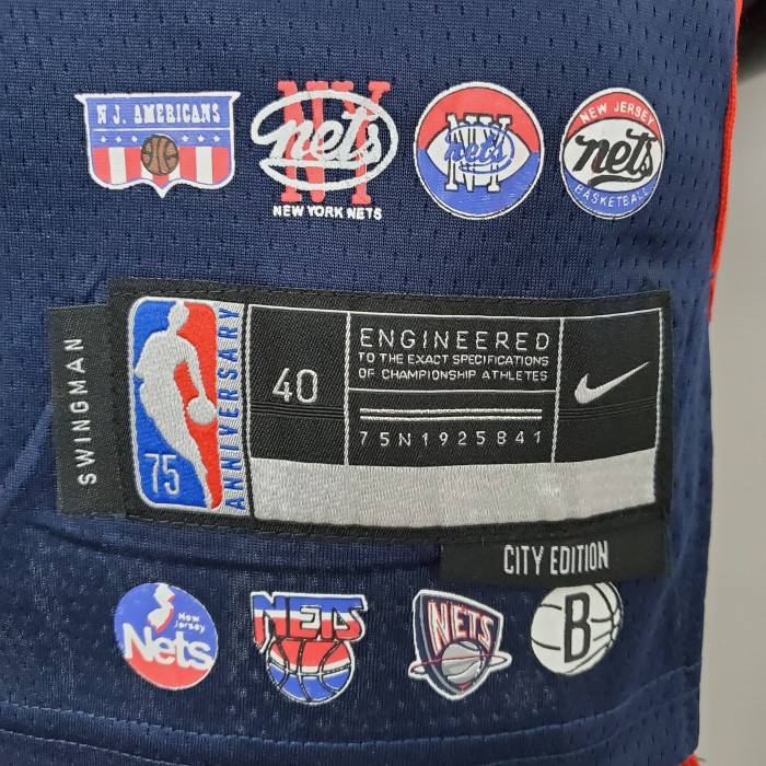 Seth Curry Brooklyn Nets 2022 City Edition Swingman Jersey Blue