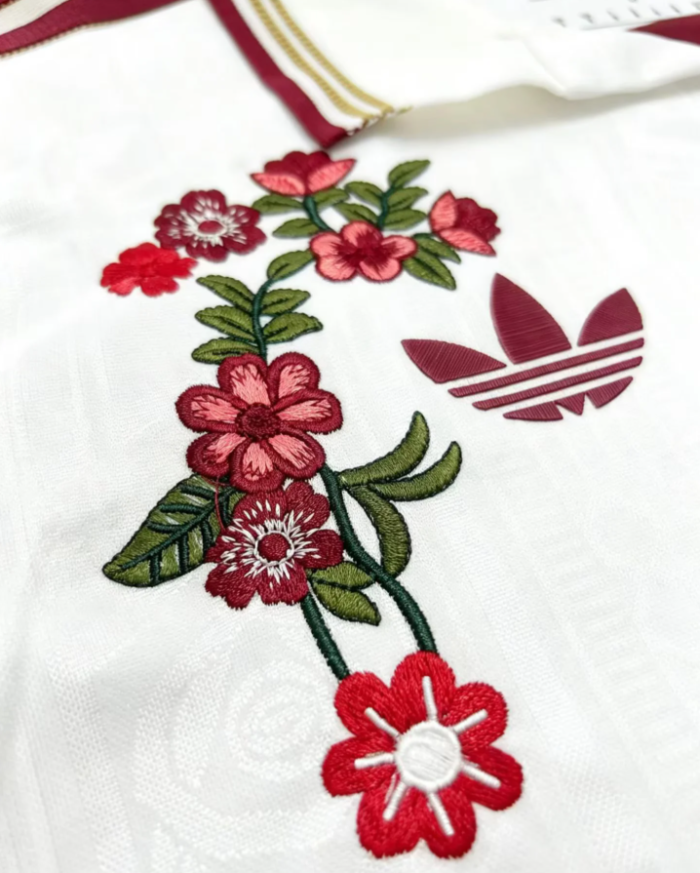 Arsenal Third Man Jersey 25/26 | Handcrafted Floral Embroidery