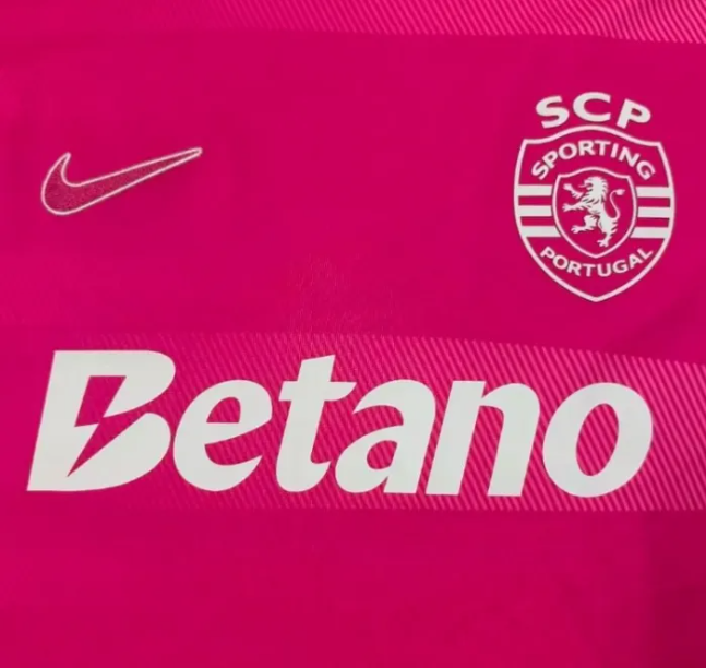 Sporting Lisbon Pink Man Jersey 26/27