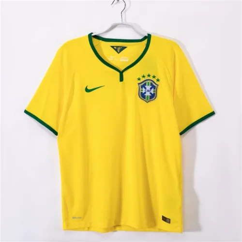 Brazil Home Retro Jersey 2014