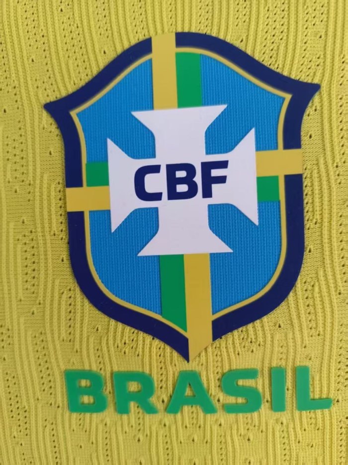 Brazil 2025 FIFA Women's World Cup Home Player Version Man Jersey