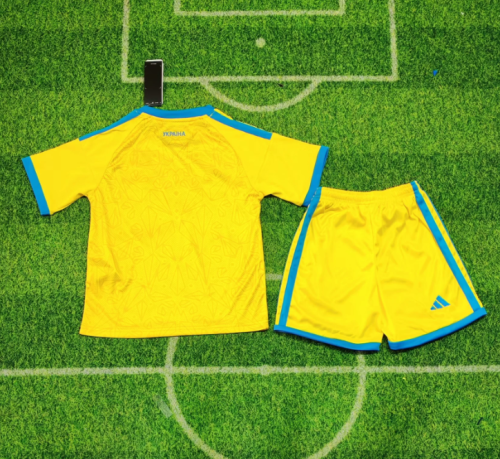 Ukraine 2026 World Cup Home Kids Suit