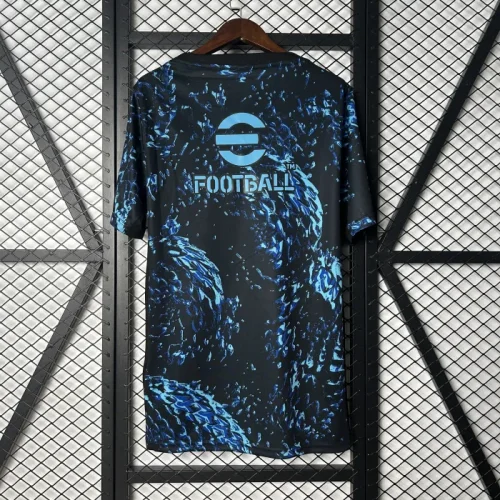 Inter Milan Blue Scale Pattern Man Jersey 25/26