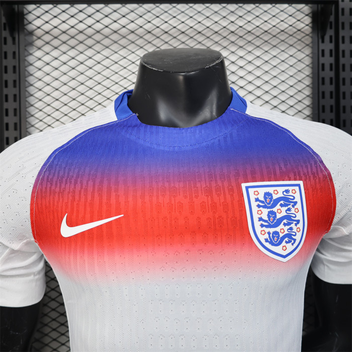 England Women's Team Euro 2025 Champions 25 Home Player Version Man Jersey