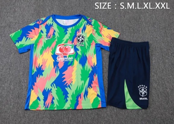 Brazil Training Short sleeve Suit 25/26