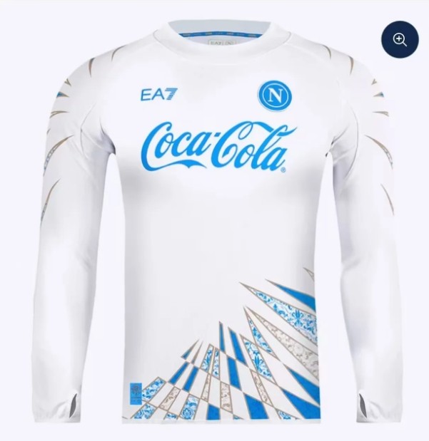 Napoli Training long sleeve Man Jersey 25/26