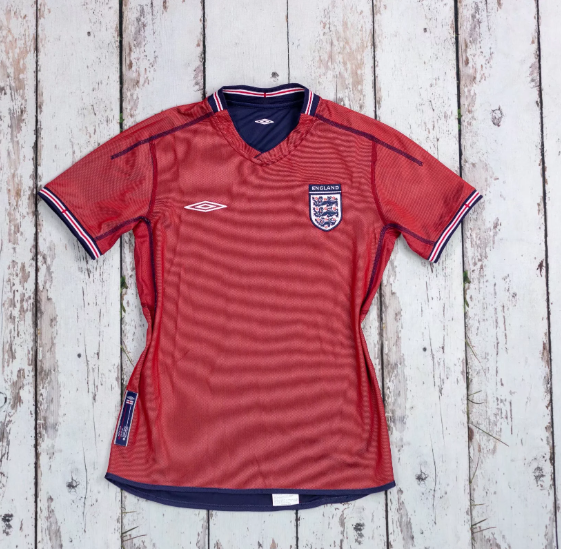 England Retro Away Jersey 2002