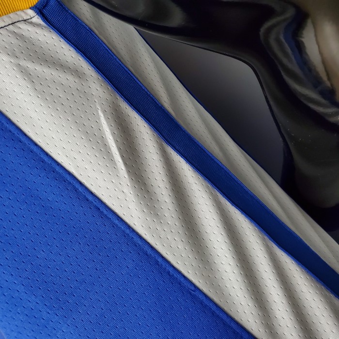 Stephen Curry Golden State Warriors 75th Anniversary Swingman Jersey Blue