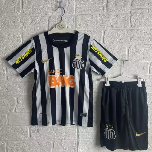 Santos Away Retro Kids Suit 2012/13