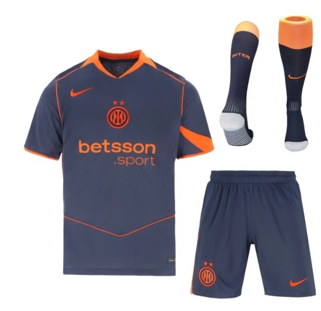 Inter Milan Third Kids Suit & Socks 25/26