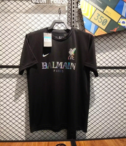 2024-2025 Liverpool Special Edition Men's T-Shirt Short Sleeve Football Jersey Summer Sportswear Training Wear
