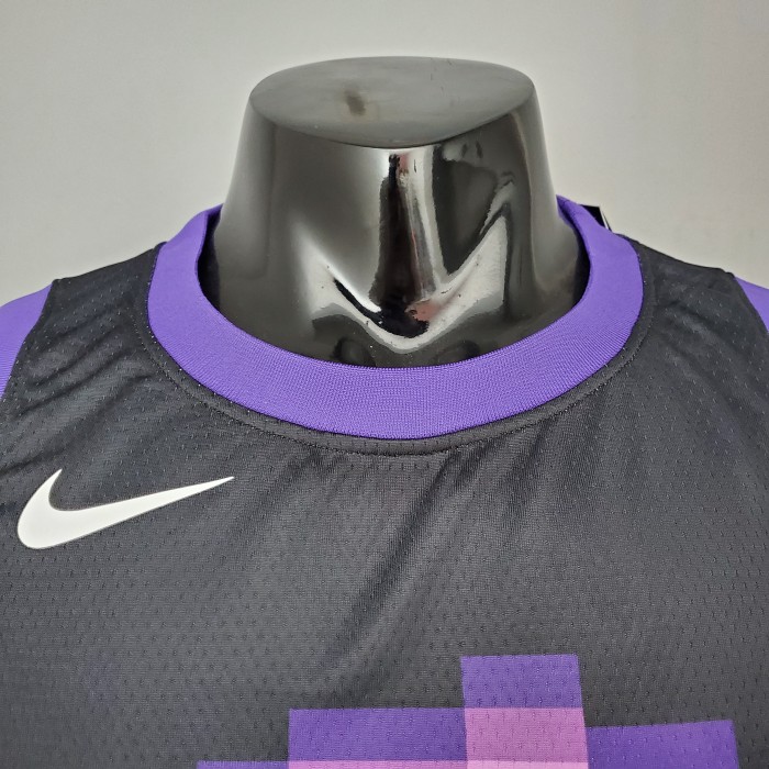 Steve Nash Phoenix Suns City Edition Swingman Jersey Black