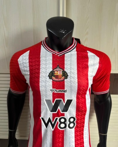 Sunderland Home Player version Man Jersey 25/26