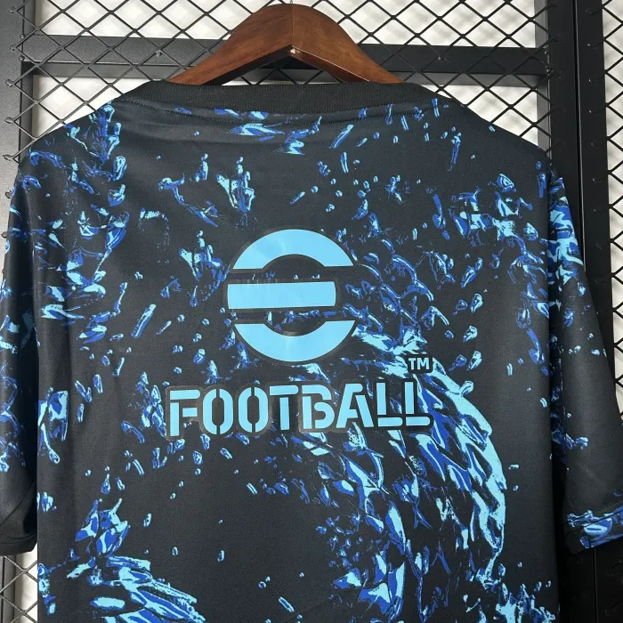 Inter Milan Blue Scale Pattern Man Jersey 25/26