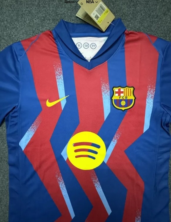 SUPERCOPA Barcelona Third Man Jersey 25/26