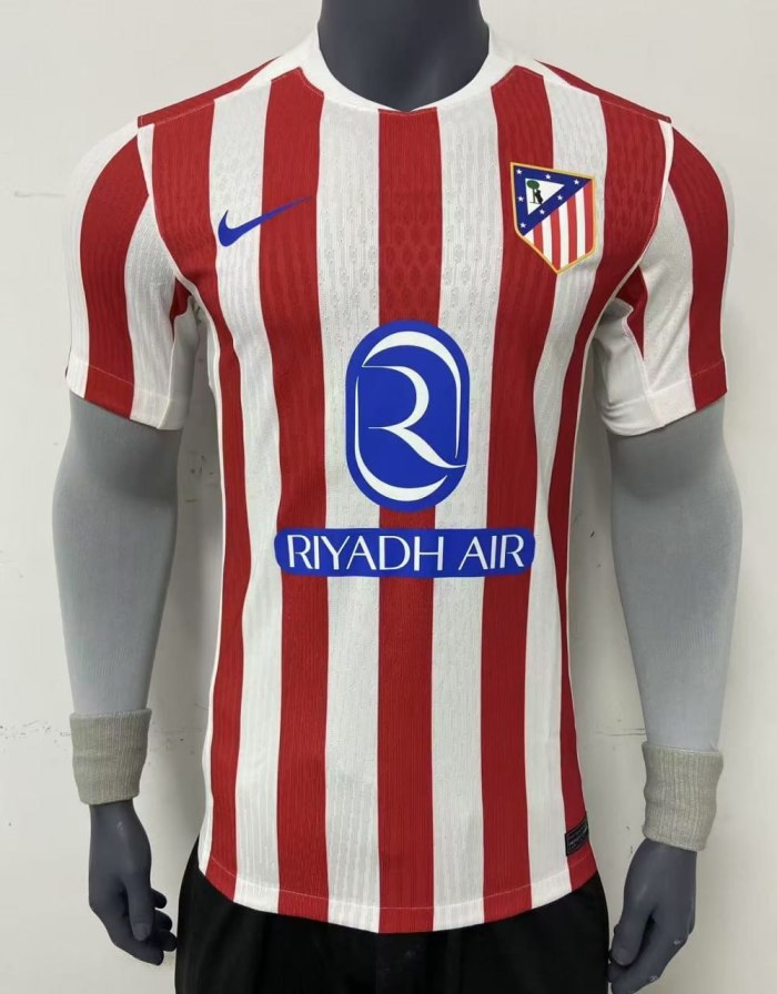Atletico Madrid Home Player Jersey 25/26