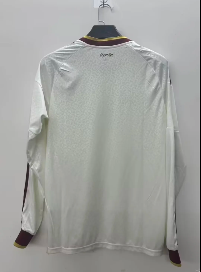 Spain 2026 World Cup Away Long Sleeve Man Jersey