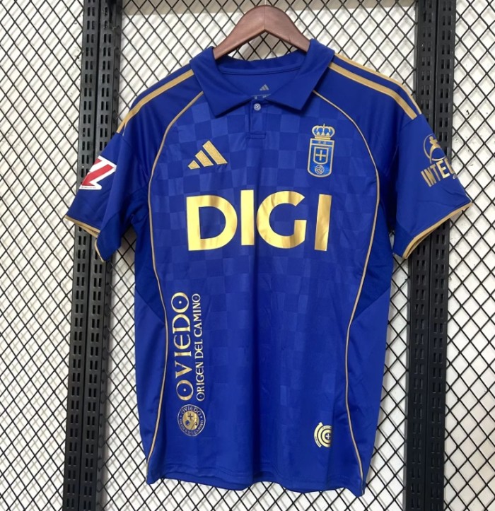 Real Oviedo Home Man Jersey 2025-26